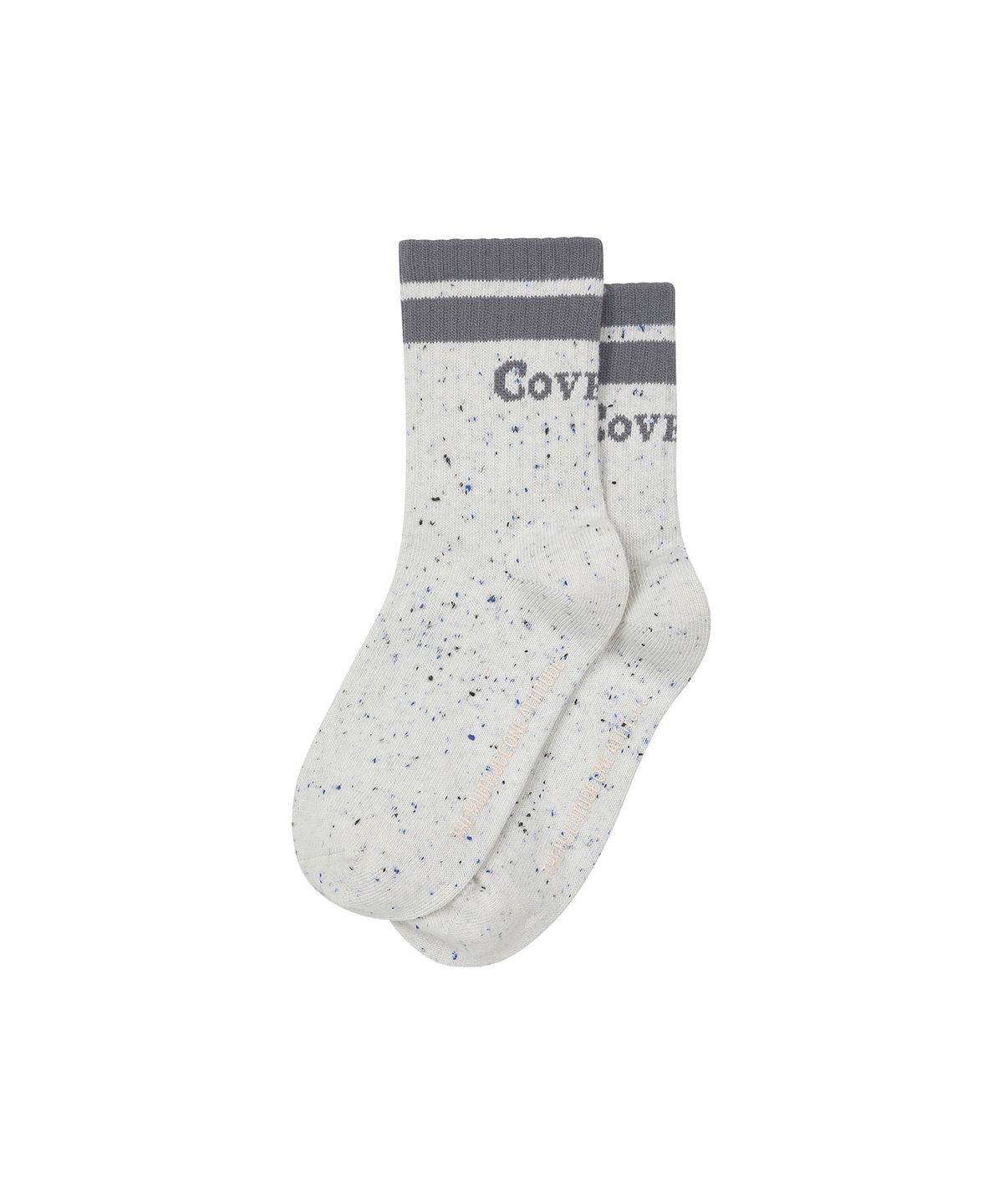 커버낫 키즈(COVERNAT KIDS) 더블라인 랩사 양말 아이보리 CK2603SK04IV