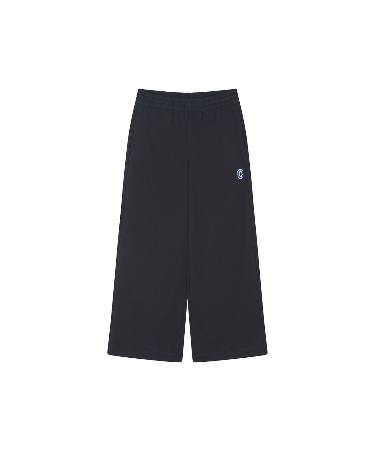 커버낫 키즈(COVERNAT KIDS) Little C 와이드 스트레이트 저지 팬츠 네이비 CK2603JPE7NA