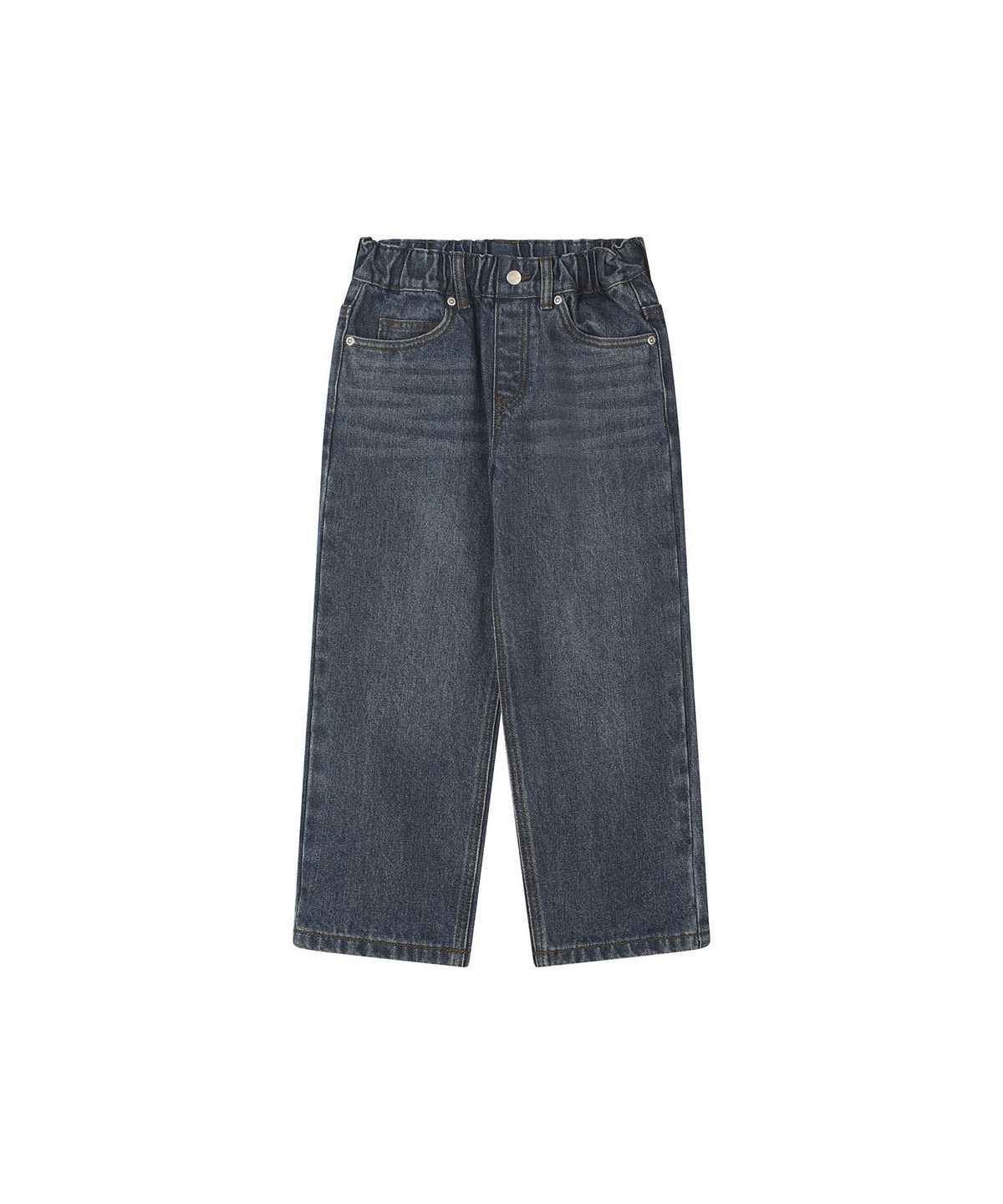 커버낫 키즈(COVERNAT KIDS) 레귤러 스트레이트 데님 팬츠 블루 CK2603IP40BL