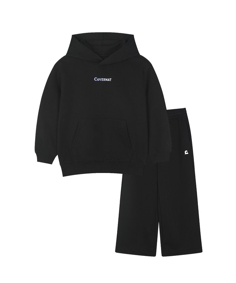 뮤직 블록 오버핏 후디 커버셋 블랙 CK2603SU16BK