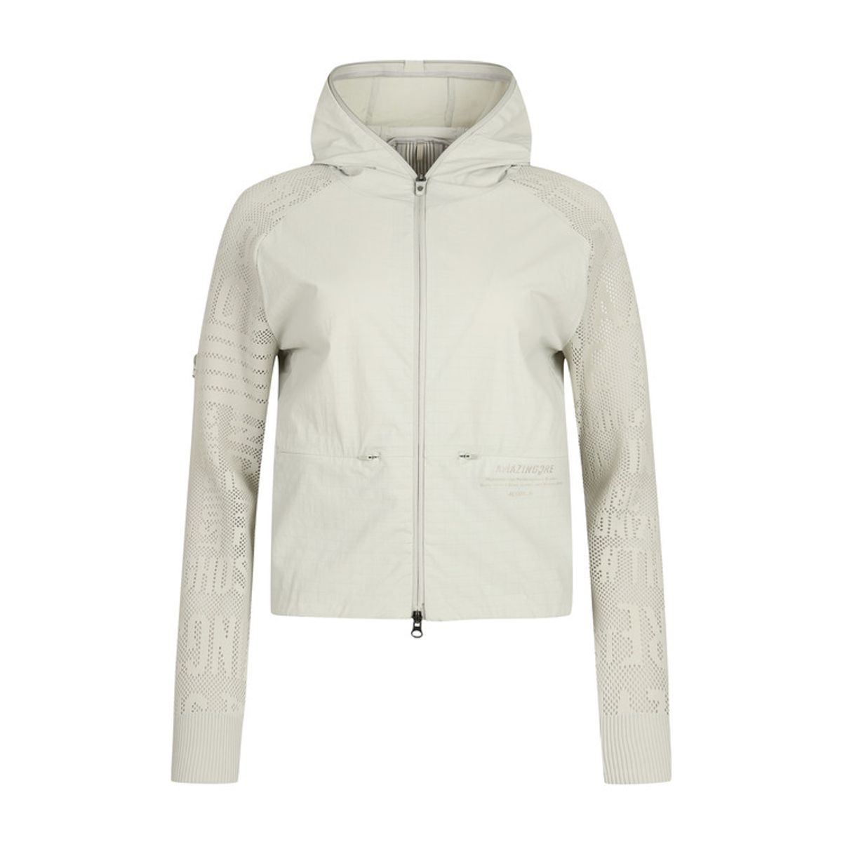 어메이징크리(AMAZINGCRE) [26SS] Women AD2 air circuit hybrid sweater jacket_A71FSJ0104