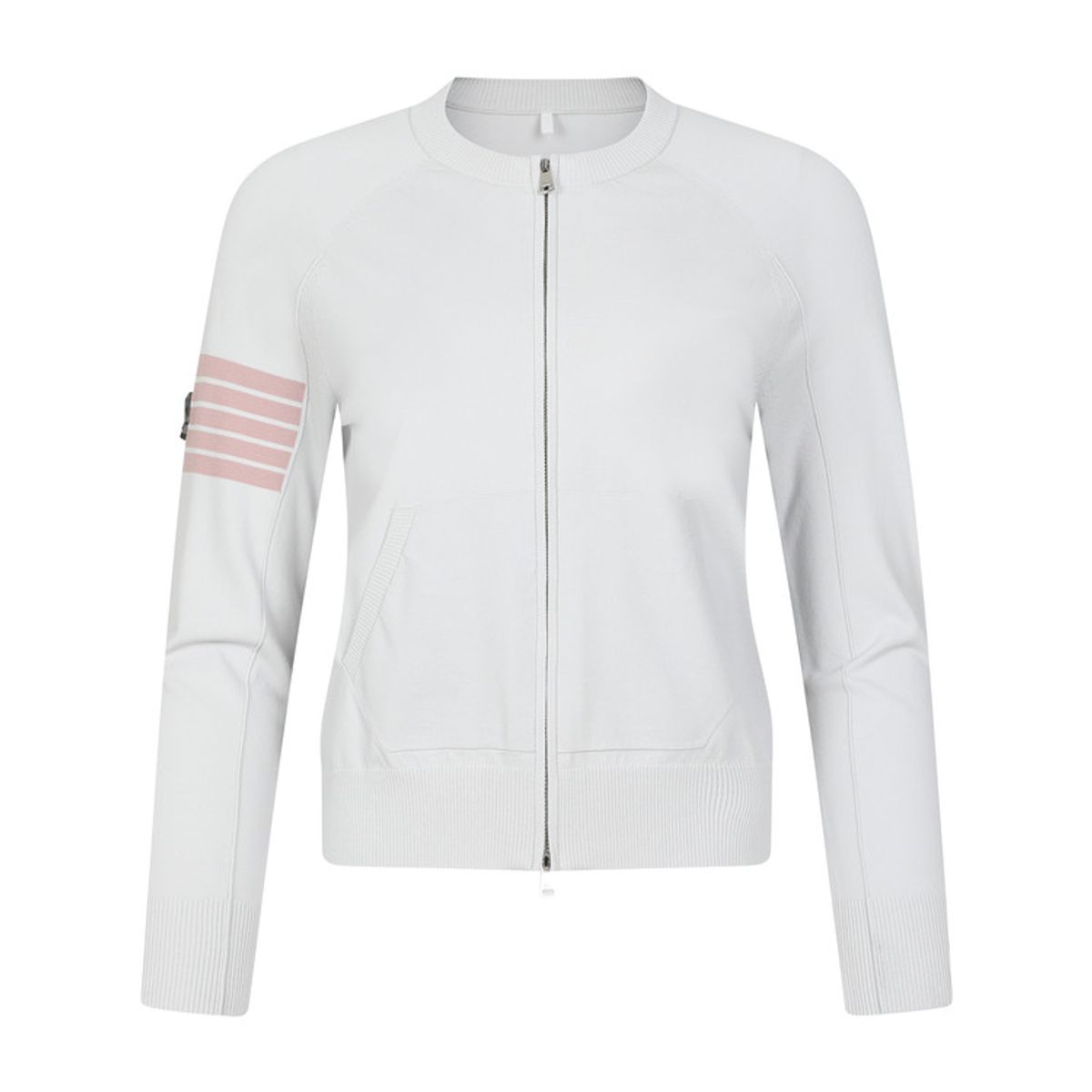 어메이징크리(AMAZINGCRE) [26SS] Women Ghost 2-way full zip up cardigan_A71FSJ5105
