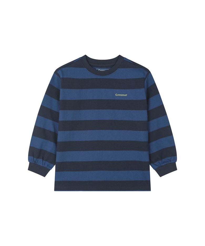 워드마크 스트라이프 레귤러핏 티셔츠 블루 CK2603LT14BL