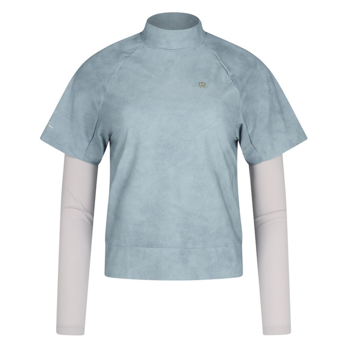 어메이징크리(AMAZINGCRE) [26SS] Women AD2 aeroshield accordio T-shirt_A71FTS0221
