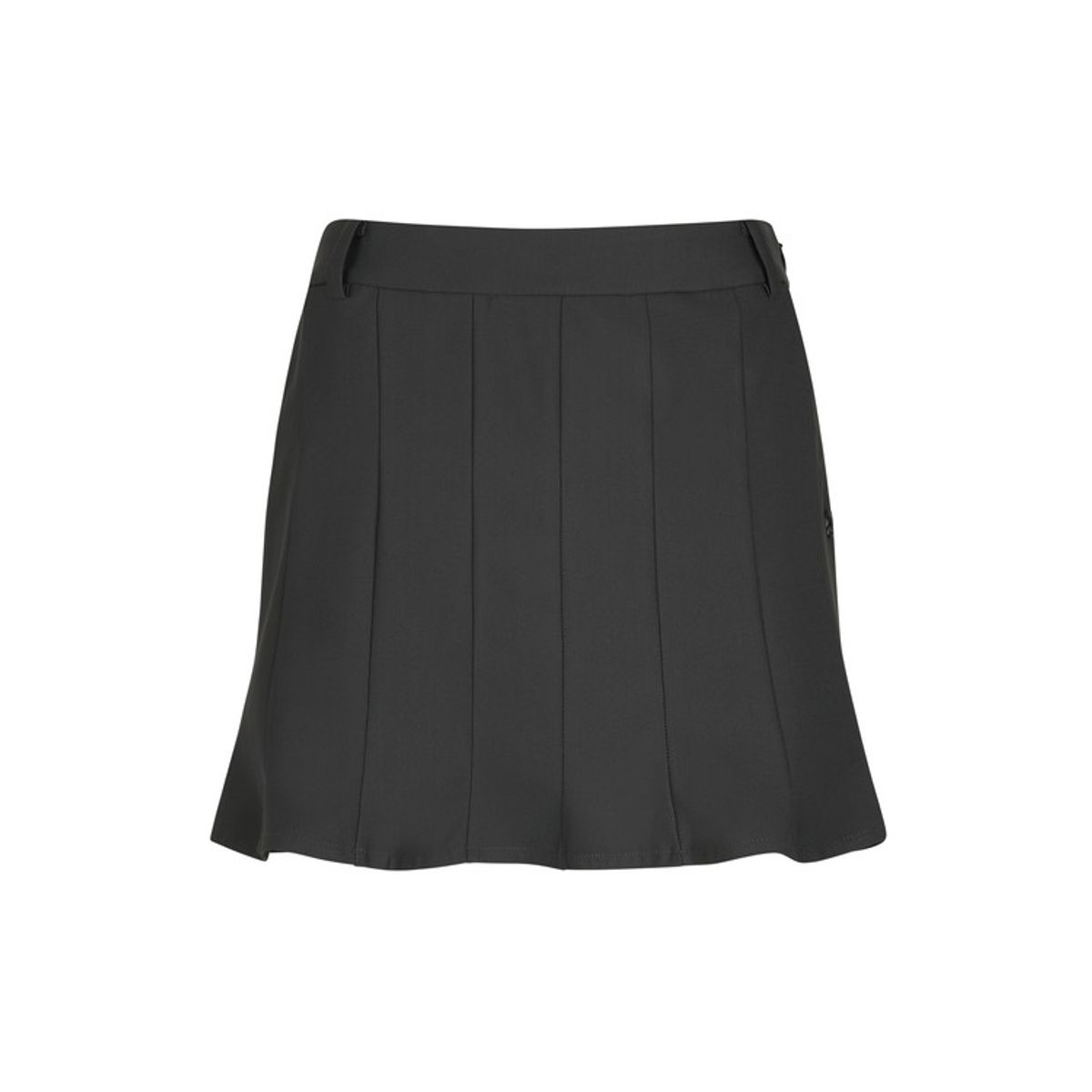 어메이징크리(AMAZINGCRE) [26SS] Women clean tech slim flared skirt_A71FSK0108