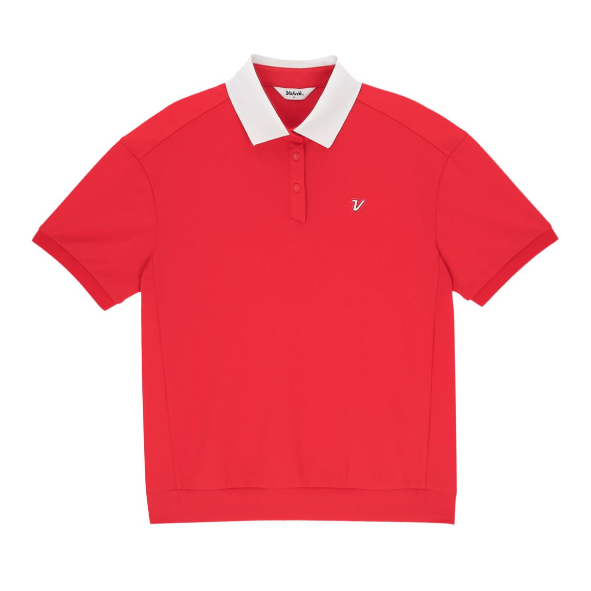 볼빅 골프웨어(VOLVIK GOLFWEAR) 여성 [STD]요꼬포인트 블루종 티셔츠 VLTSQ371_RE