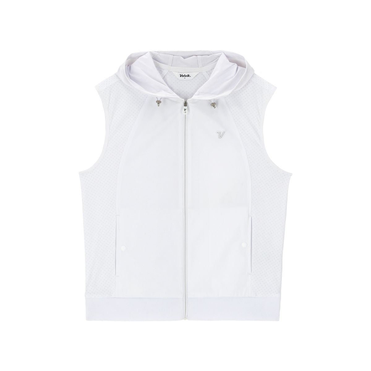 볼빅 골프웨어(VOLVIK GOLFWEAR) 여성 등판메쉬 후드달이 집업 블루종 VLMTQ501_OW