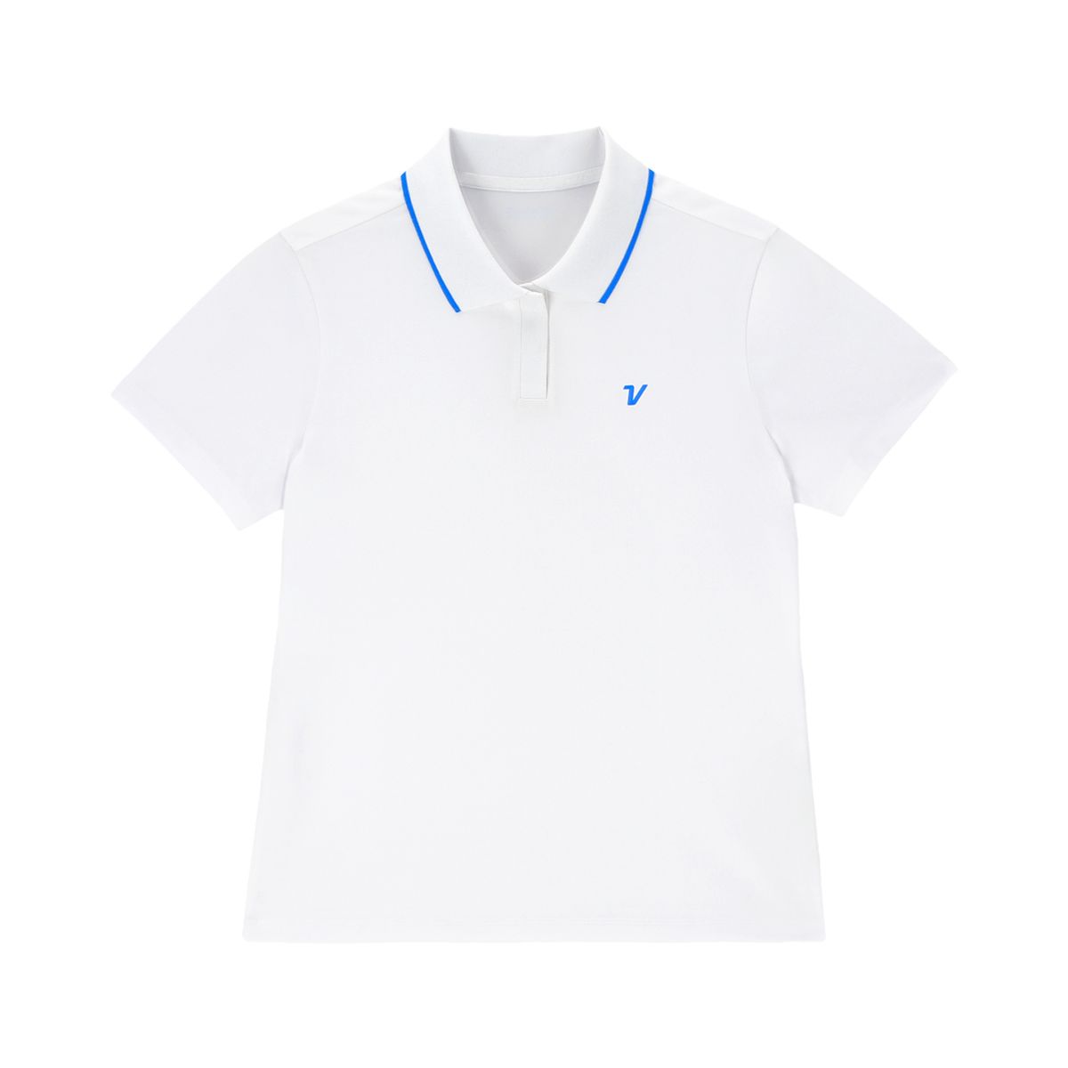 볼빅 골프웨어(VOLVIK GOLFWEAR) 여성 변형 요꼬에리 반팔 티셔츠 VLTSQ482_OW