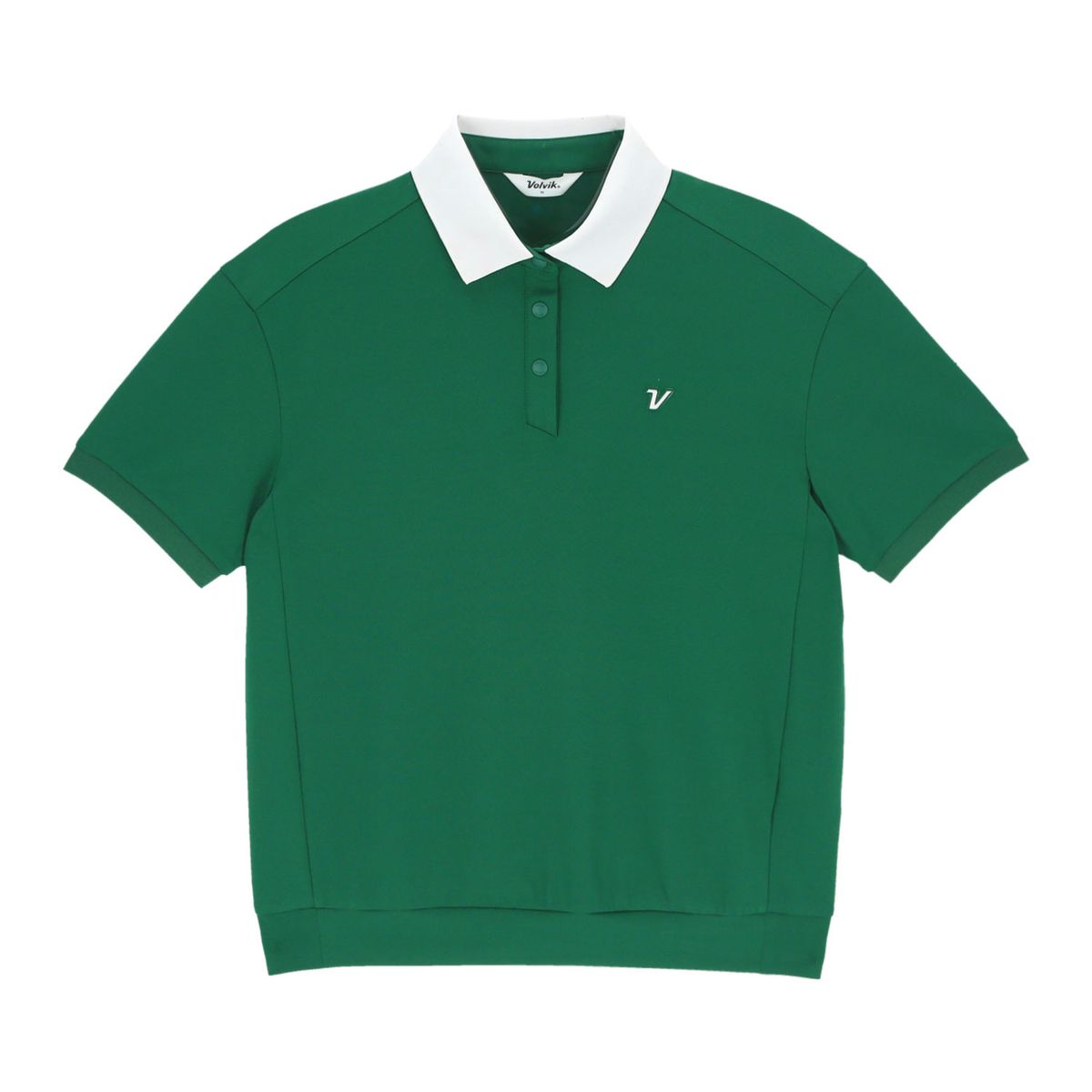 볼빅 골프웨어(VOLVIK GOLFWEAR) 여성 [STD]요꼬포인트 블루종 티셔츠 VLTSQ371_DE