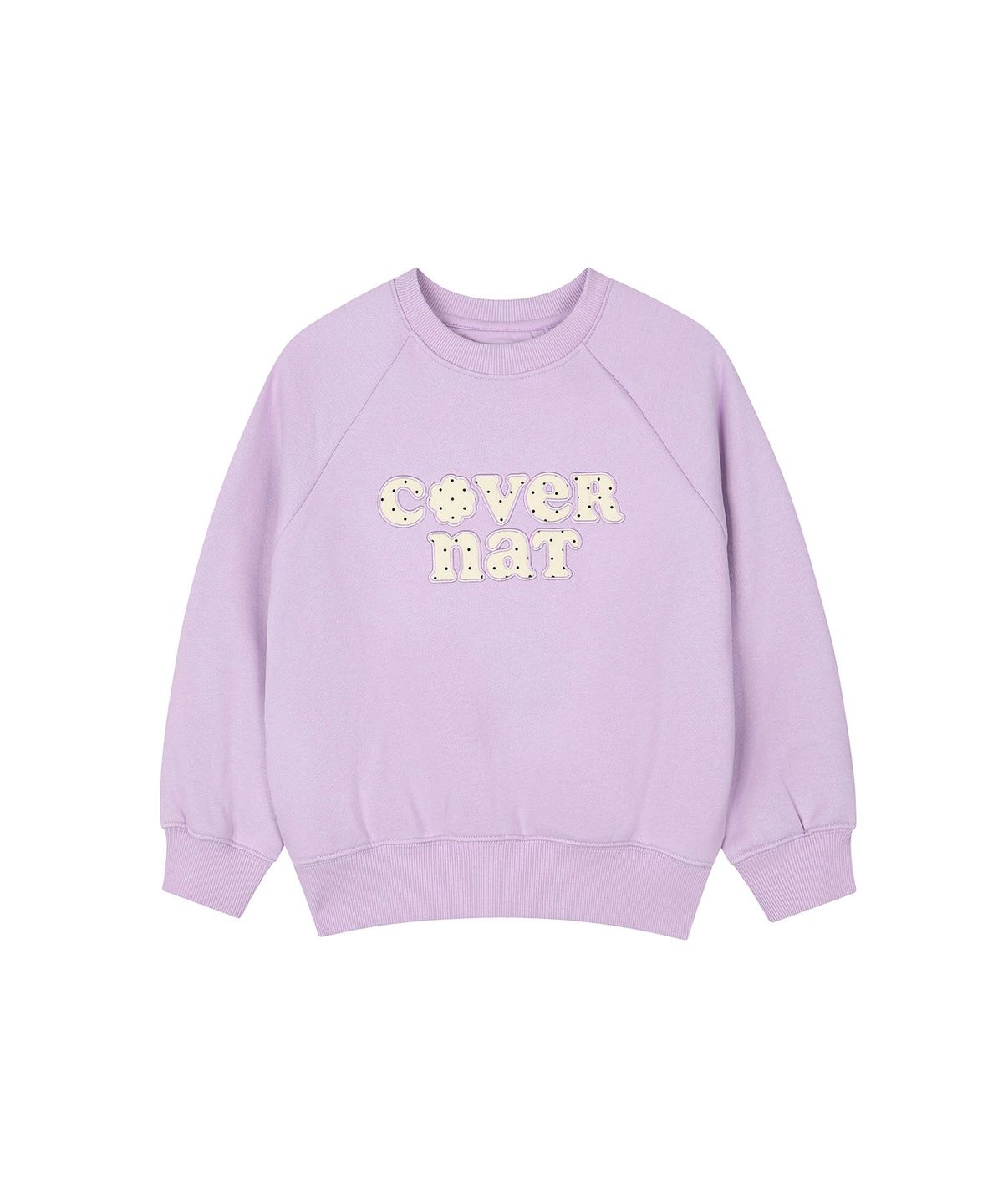 커버낫 키즈(COVERNAT KIDS) 도트 쿠퍼 스웻셔츠 라벤더 CK2604CR66LV