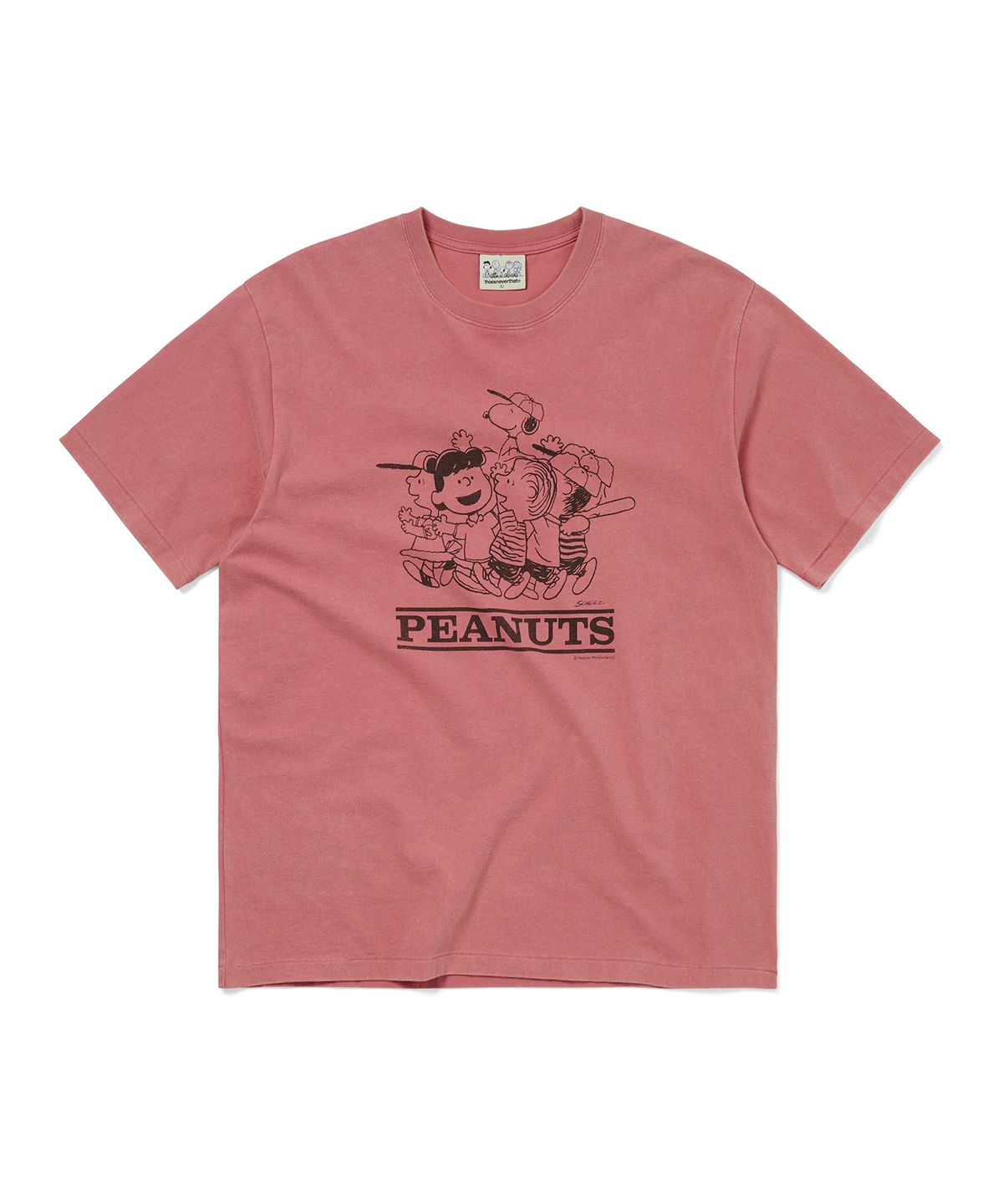 디스이즈네버댓(THISISNEVERTHAT) TNT PEANUTS Tee Plum