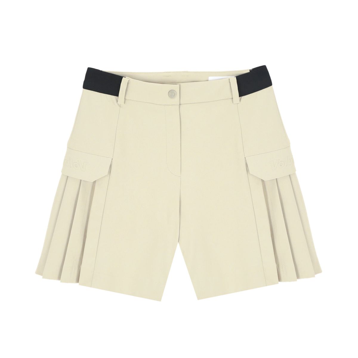 볼빅 골프웨어(VOLVIK GOLFWEAR) 여성 [STD]플리츠 반바지 VLHPQ391_LB