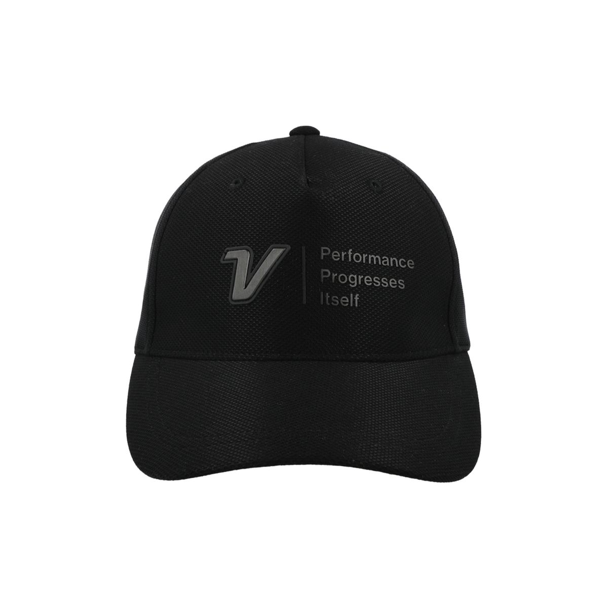 볼빅 골프웨어(VOLVIK GOLFWEAR) 남성 티꽂이 포인트 메쉬 배색 캡 VMAPQ302_BK