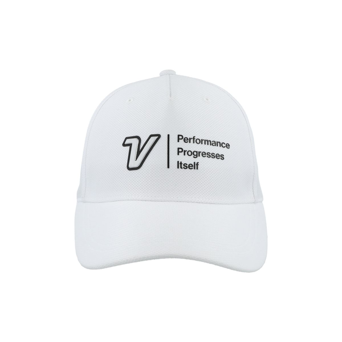 볼빅 골프웨어(VOLVIK GOLFWEAR) 남성 티꽂이 포인트 메쉬 배색 캡 VMAPQ302_OW