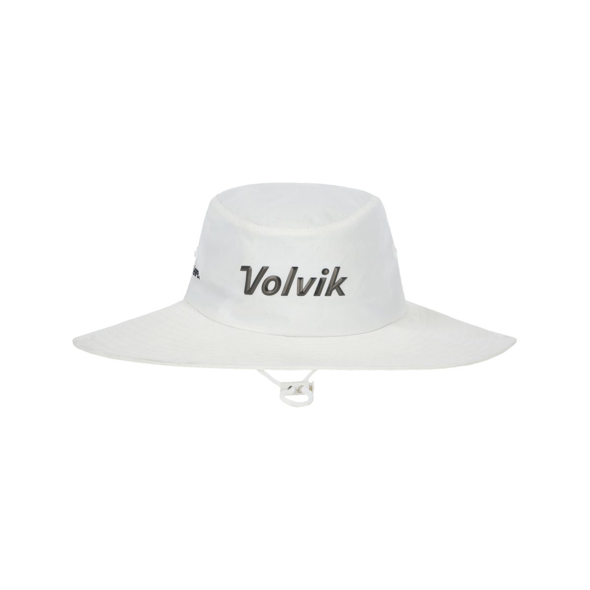 볼빅 골프웨어(VOLVIK GOLFWEAR) 남성 [STD]로고 포인트 넒은챙 햇 VMAPQ481_OW
