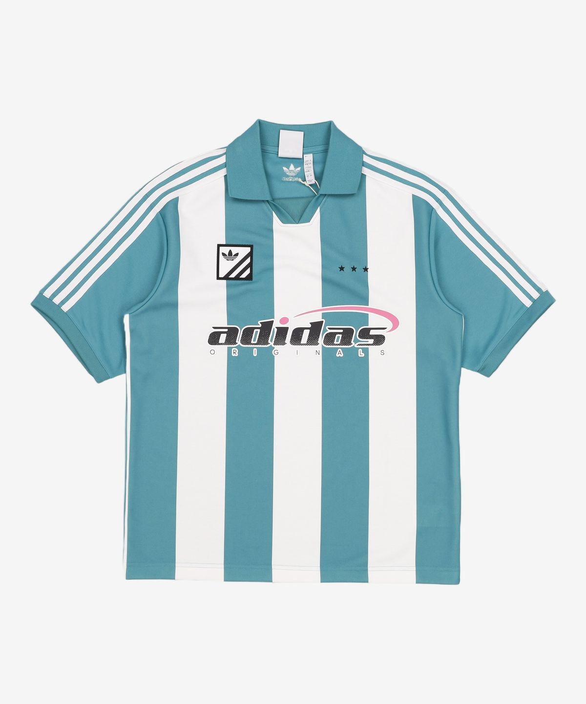 아디다스(ADIDAS) 풋볼 폴로 셔츠 - 민트:화이트 / IW6307 S