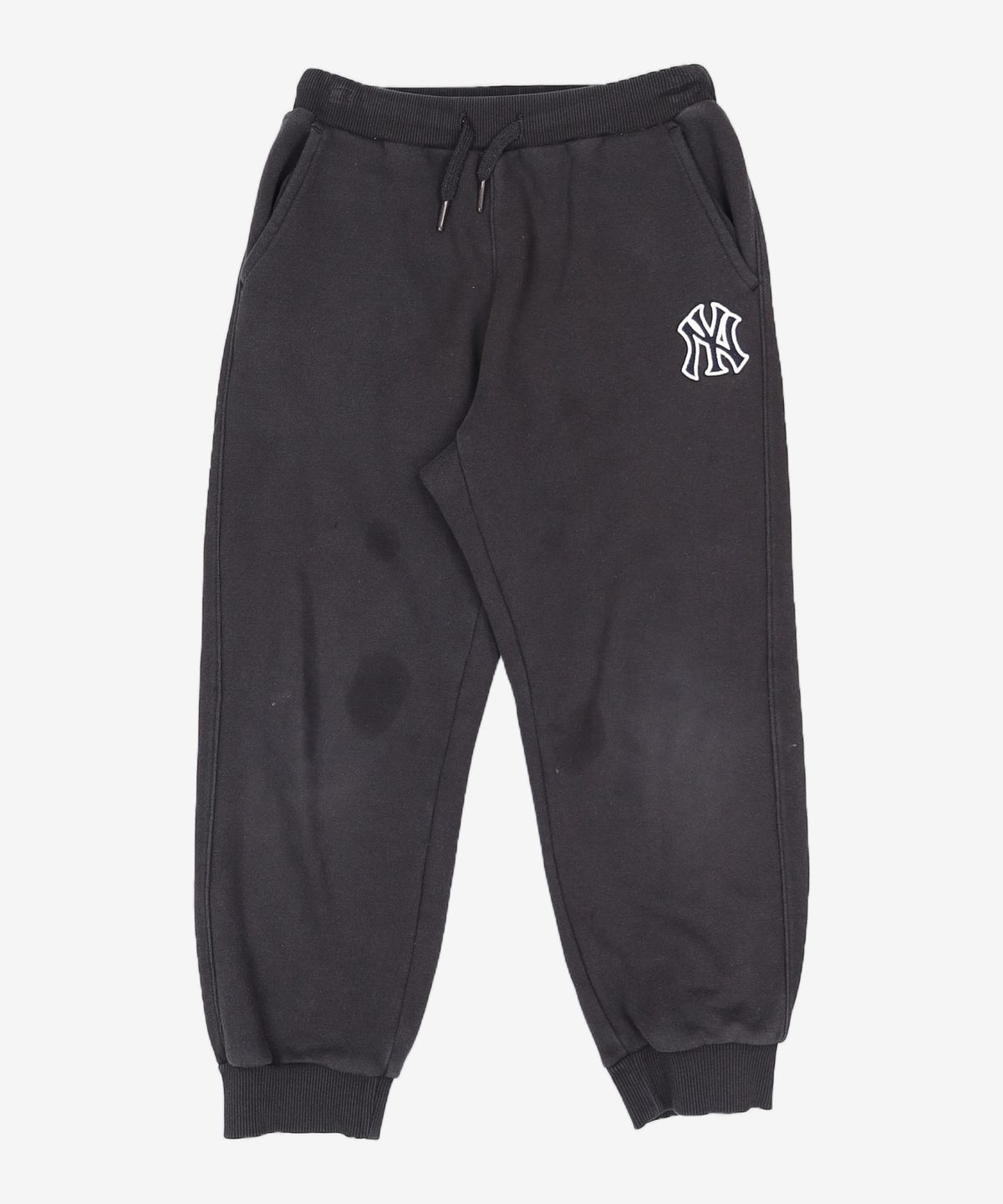 엠엘비 키즈(MLB KIDS) 베이직 로고 기모 팬츠 NY (Black) 120