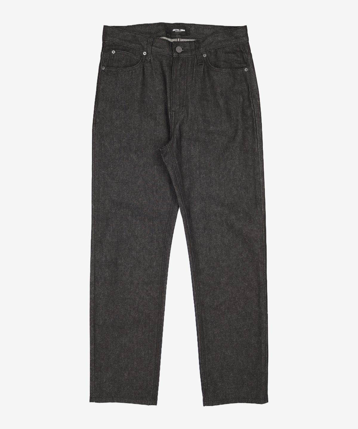 페이탈리즘(FATALISM) Moderation black straight fit 46
