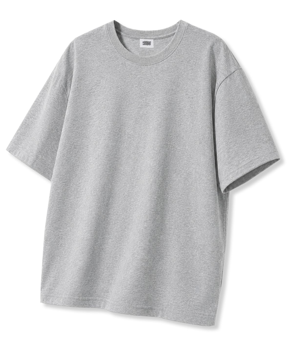 유니온가먼츠(UNION GARMENTS) 무지 오버핏 반팔티셔츠 그레이