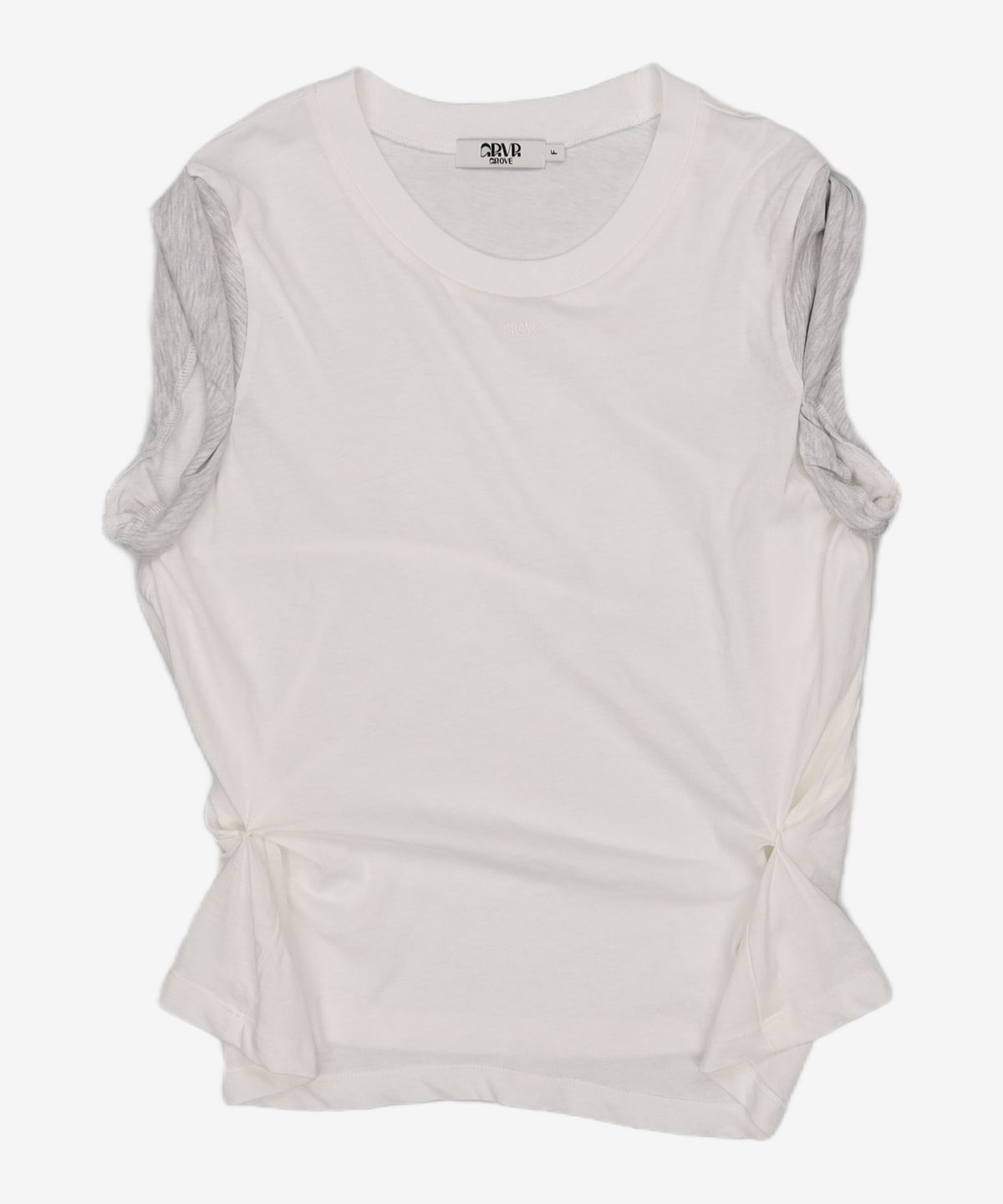 그로브(GROVE) DELTA SLEEVELESS (WHITE) FREE
