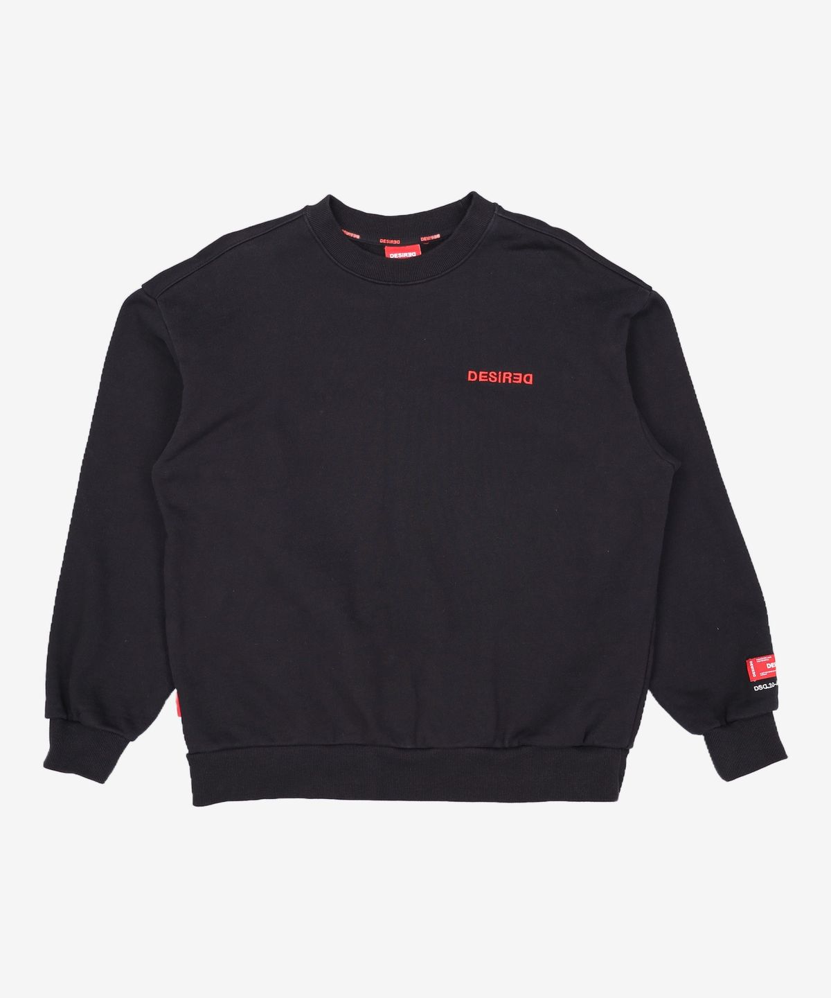 데시레드(DESIRED) [UNISEX] DESiRED LOGO CREWNECK-KFSU5101C03 M