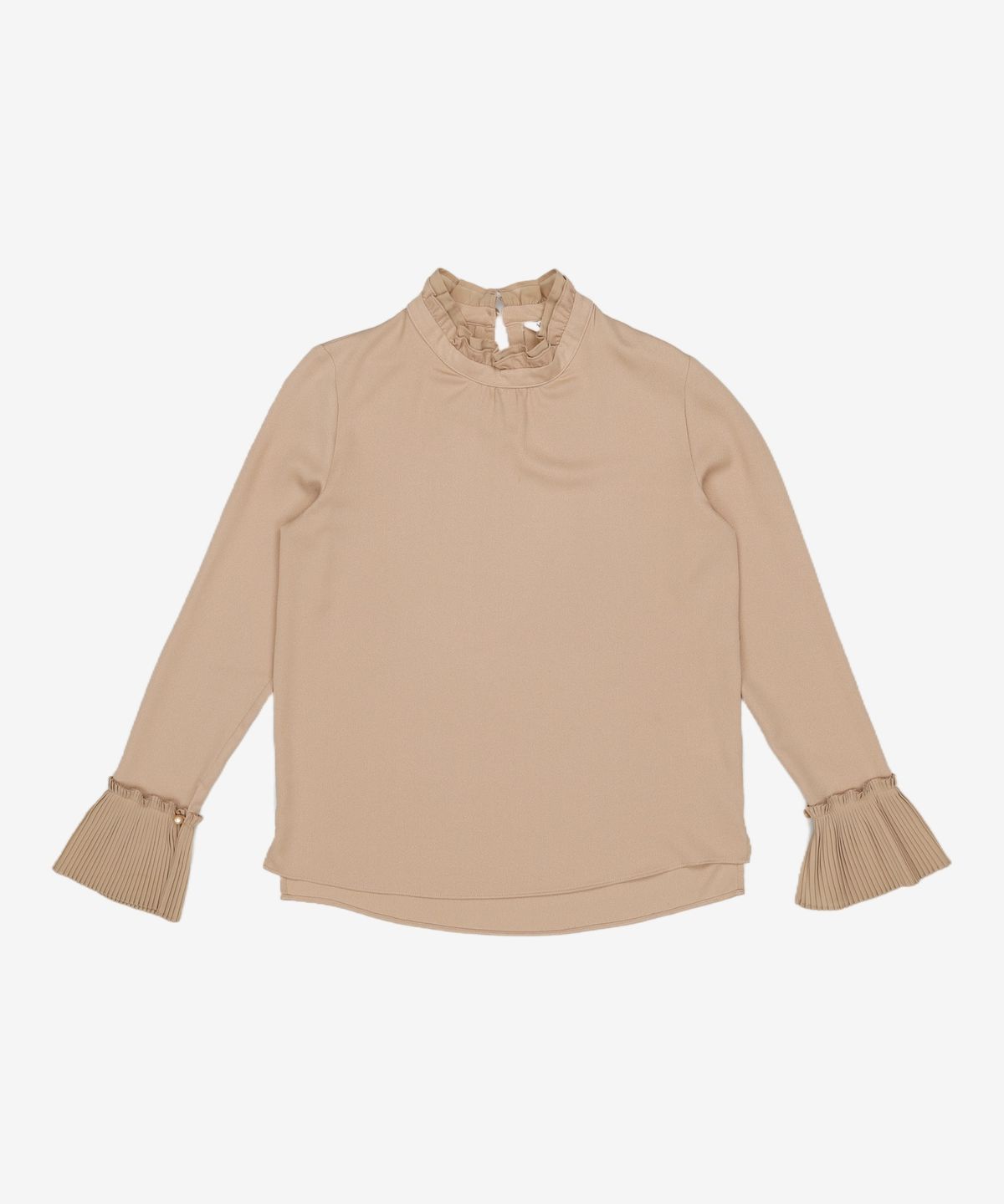 미쏘(MIXXO) 소매 플리츠 블라우스 MIWBL8V31A S