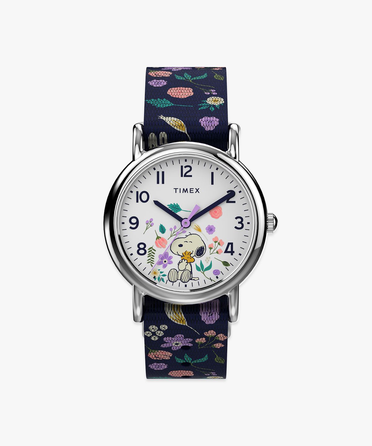 타이맥스(TIMEX) 타이맥스 x 피너츠 위켄더 스누피 플로랄 패브릭시계 31mm