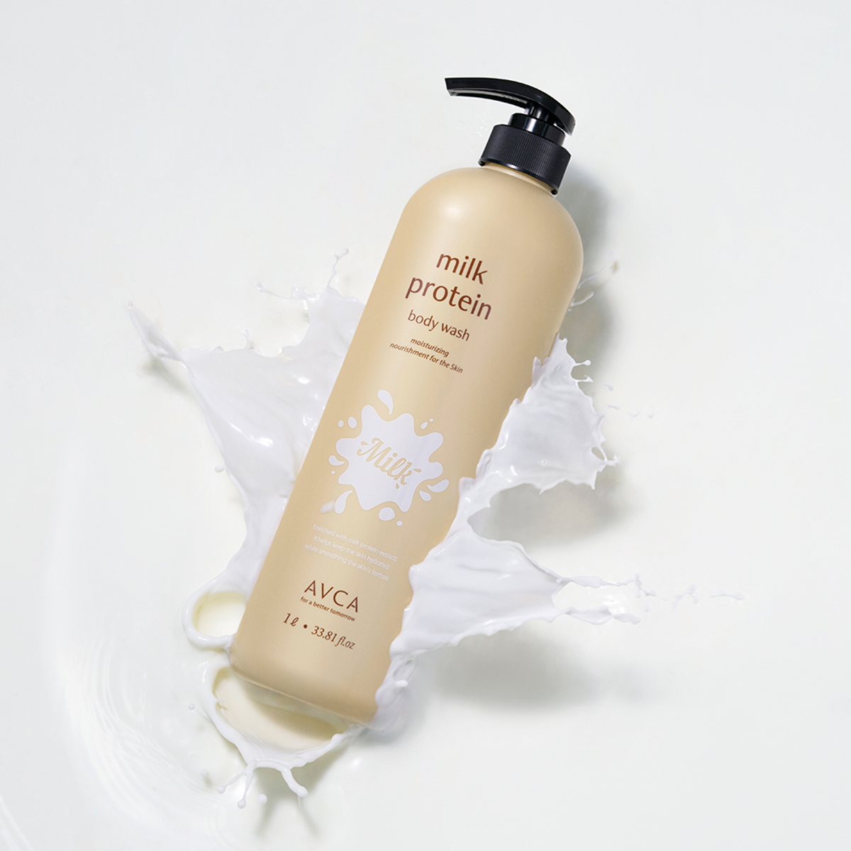 아브카(AVCA) 밀크 프로틴 바디워시 1000ml