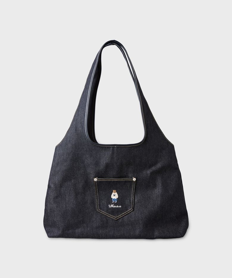 Steve Denim Shoulder Bag / WHBGG3821A