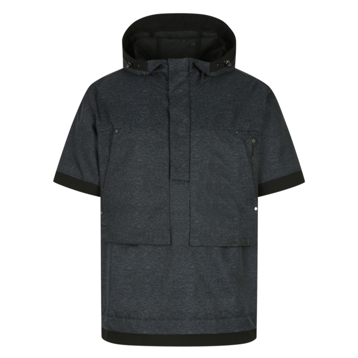 어메이징크리(AMAZINGCRE) [26FW] 남성 엔지니어드 인디고 숏슬리브 자켓_A7MMJK0128