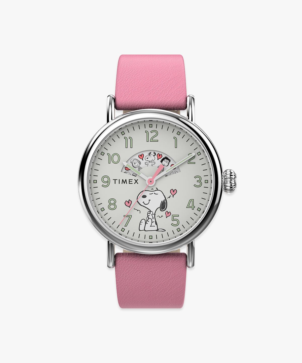 타이맥스(TIMEX) 타이맥스 x 피너츠 스누피 발렌타인 시계선물 40mm