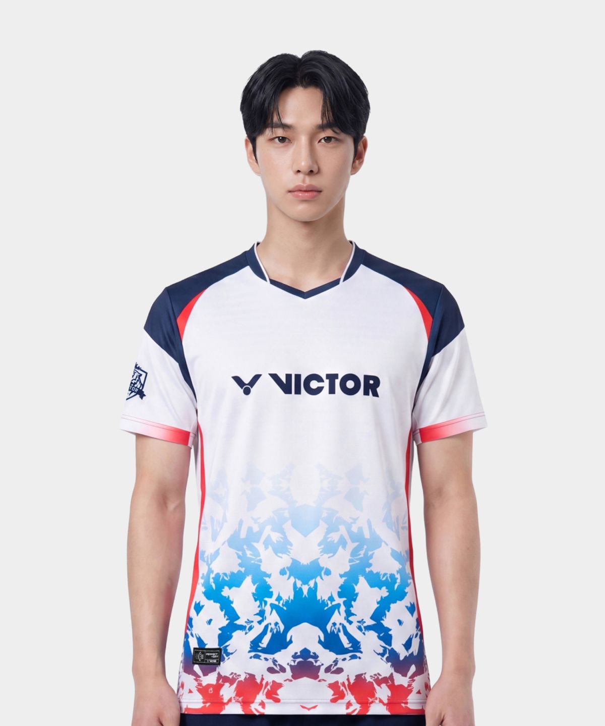 빅터(VICTOR) WAVE GRADIENT 배드민턴 남성 티셔츠 (VTC6CGW005M)