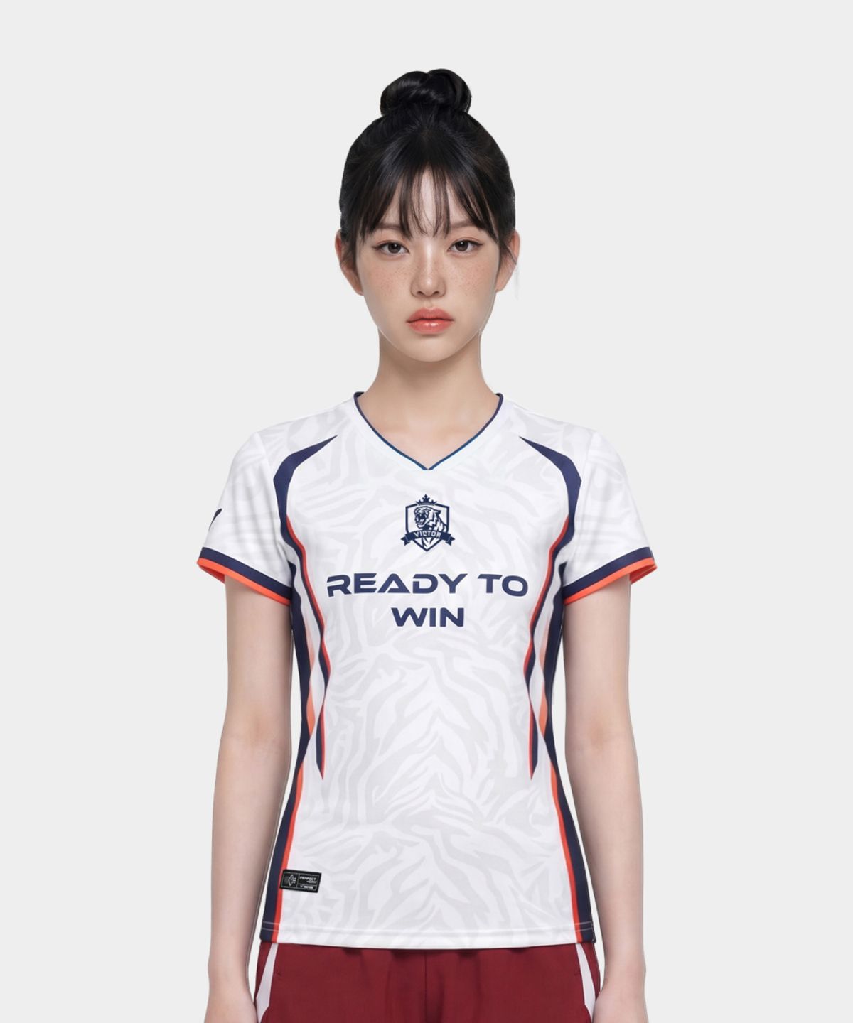 빅터(VICTOR) TIGER ENERGY 배드민턴 여성 티셔츠 (VTC6CGW006F)