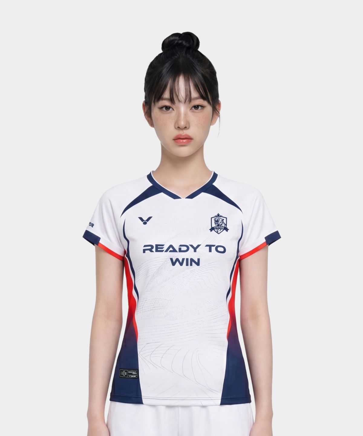 빅터(VICTOR) TAEGEUK GLOW 배드민턴 여성 티셔츠 (VTC6CGW004F)
