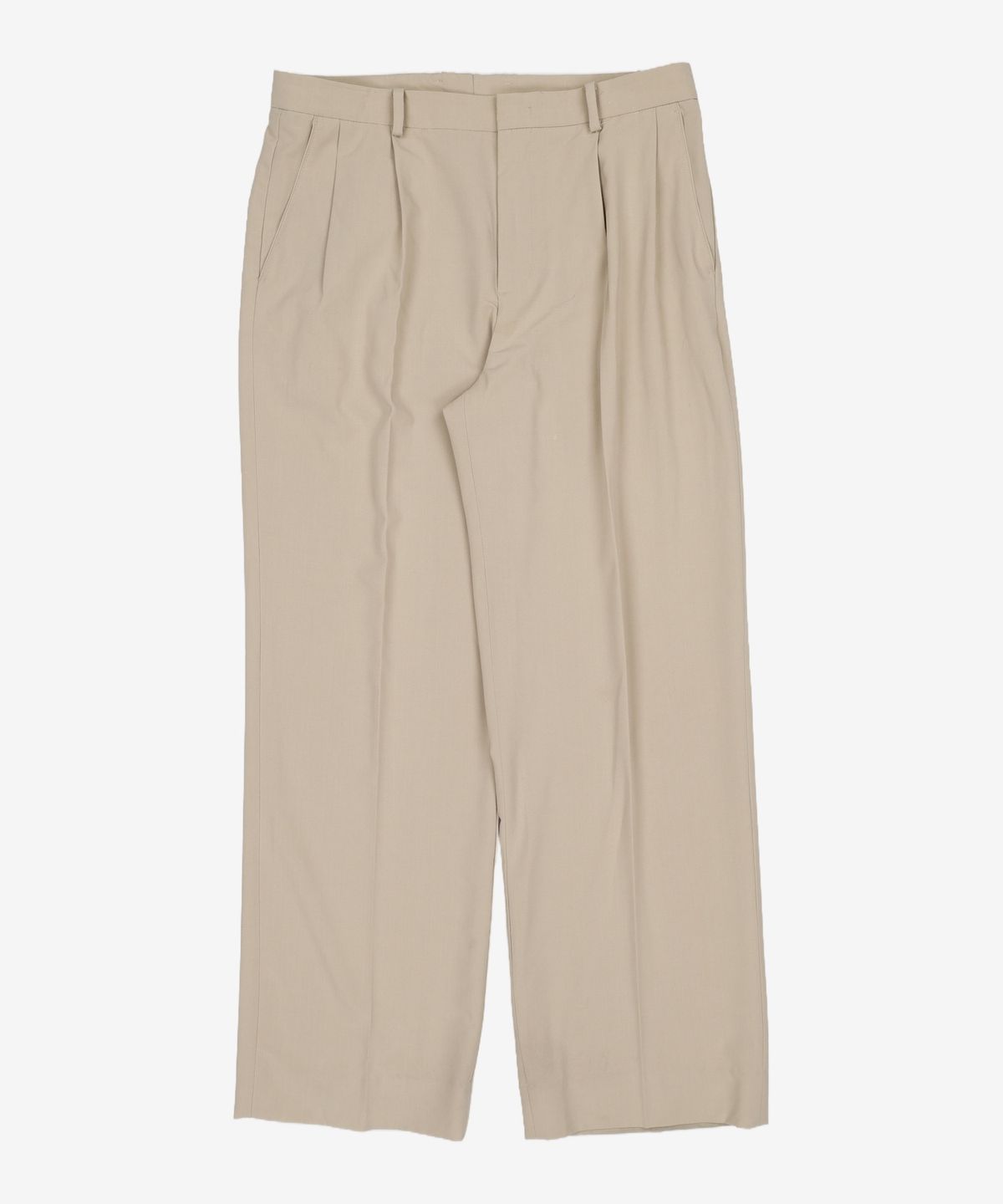 티엔지티(TNGT) IVORY WIDE FIT 2PLEATS TROUSERS TNPA1E706IV 86