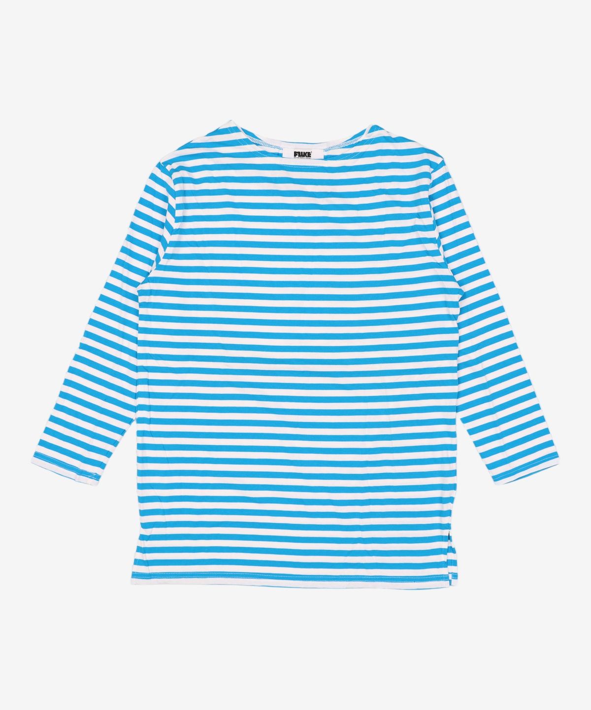 플루크(FLUKE) 플루크 남녀공용 스트라이프 티셔츠 FLT5002Q(BLUE) 단가라 쭉티 L