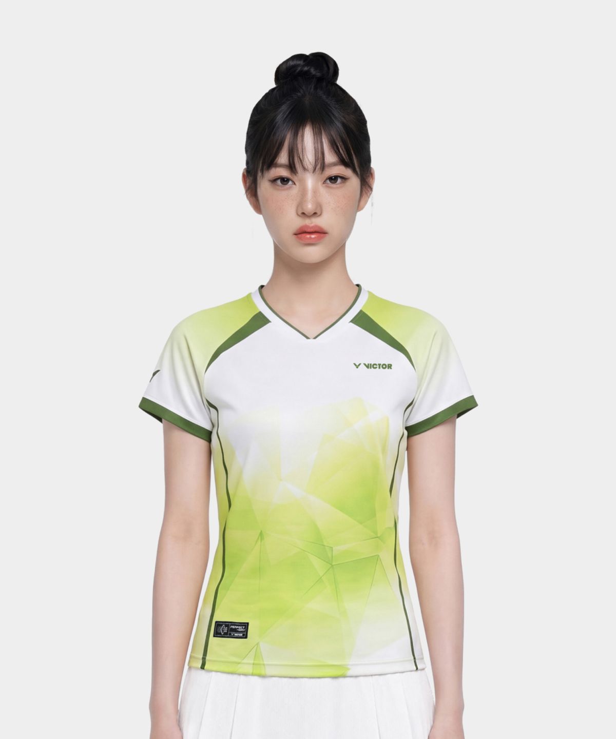 빅터(VICTOR) NATURAL CALM 배드민턴 여성 티셔츠 (VTC6CGW011F)