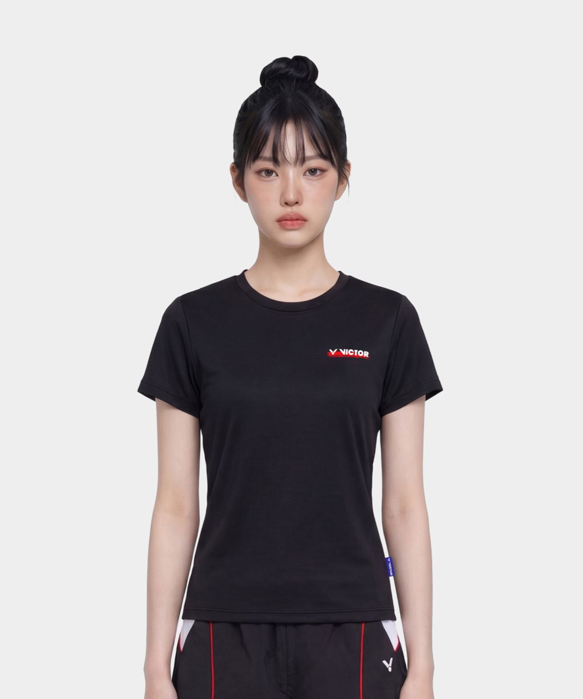 빅터(VICTOR) MATTE MINIMAL 배드민턴 여성 티셔츠 (VTC6CTS002F)