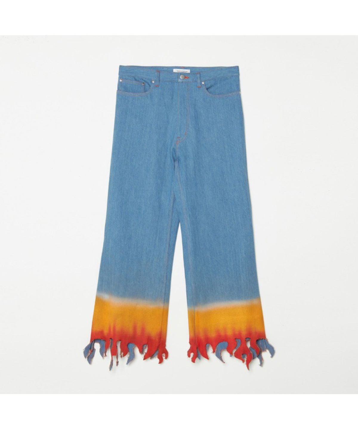 찬스클로딩(CHANCE CLOTHING) FLAME DEIM PANTS - INDIGO
