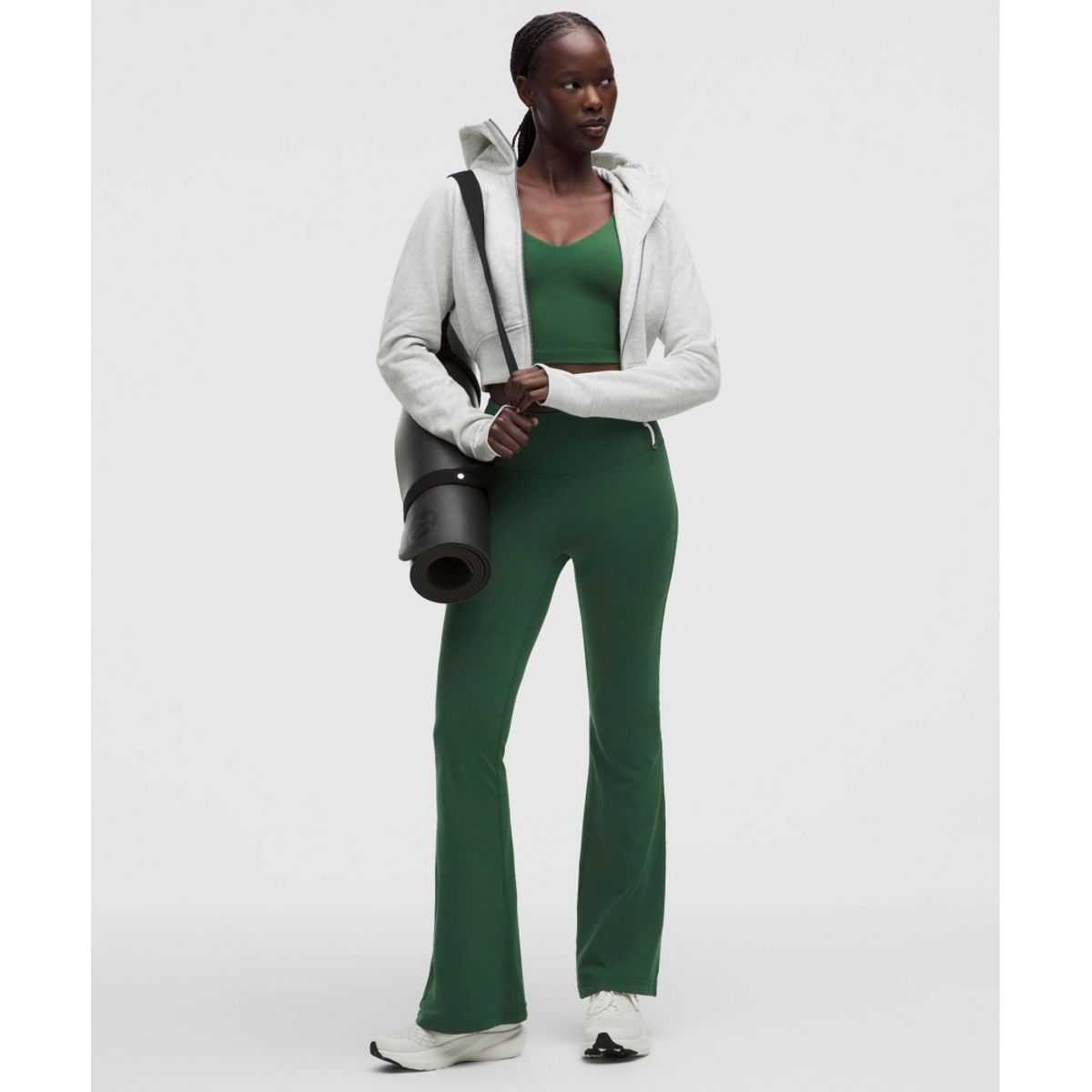룰루레몬(LULULEMON) 그루브 Nulu 슈퍼 하이라이즈 플레어드 팬츠 *레귤러  IVYG