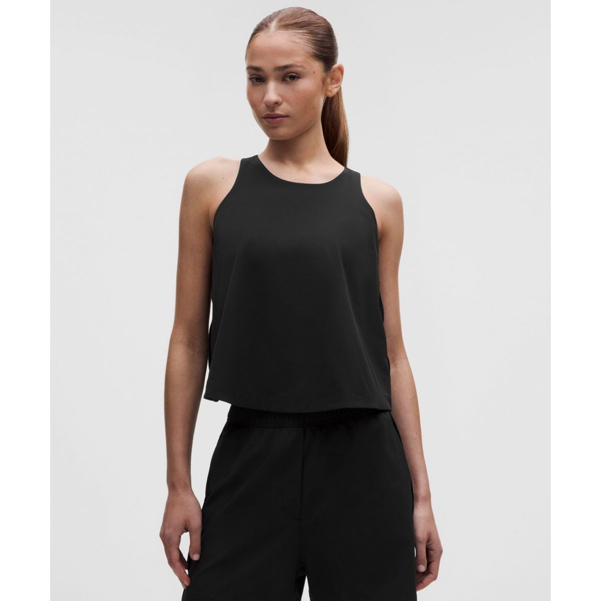 룰루레몬(LULULEMON) 스트레치 우븐 릴랙스 핏 탱크탑  BLK