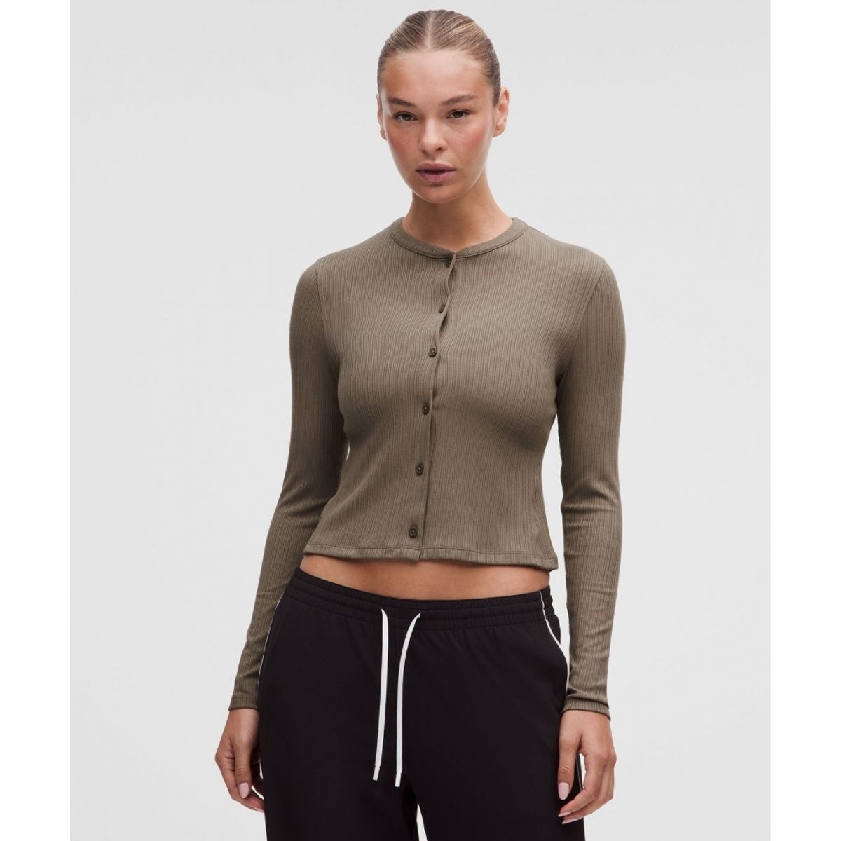 룰루레몬(LULULEMON) 홀드 타이트 마이크로 립 카디건  NOMD