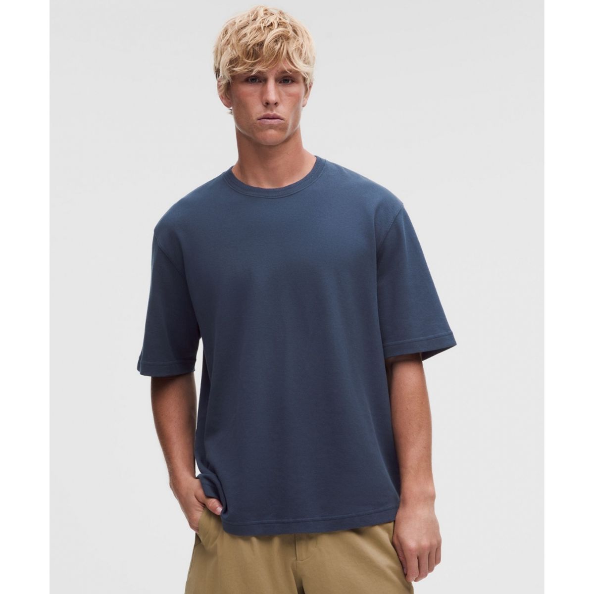 룰루레몬(LULULEMON) 피케 퍼포머 릴랙스드 티셔츠  CLBL
