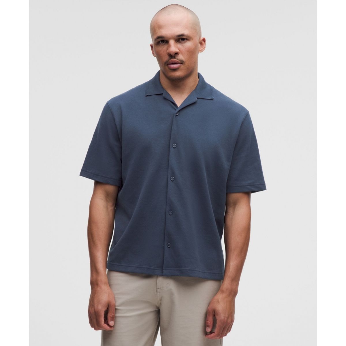 룰루레몬(LULULEMON) 피케 퍼포머 캠프 칼라 셔츠  CLBL