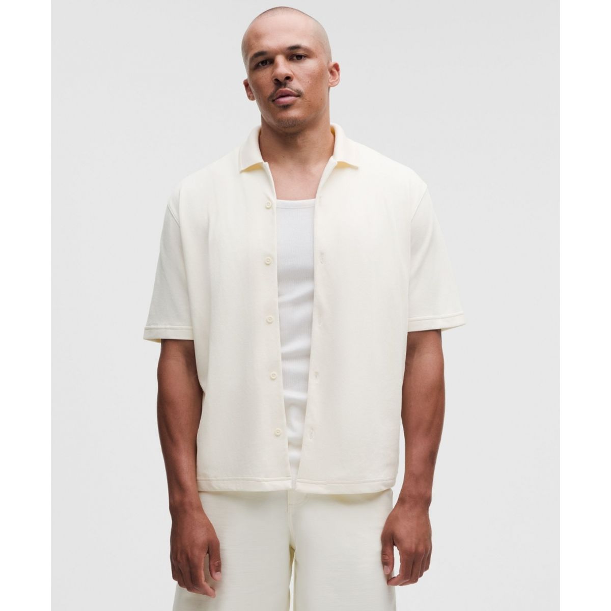 룰루레몬(LULULEMON) 피케 퍼포머 캠프 칼라 셔츠  CABA