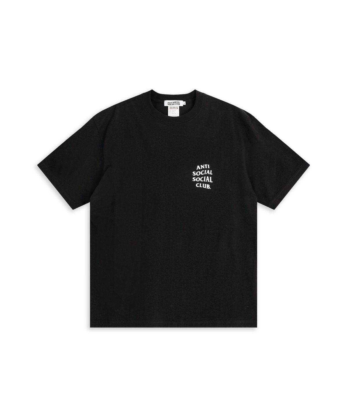 안티 소셜 소셜 클럽(ANTI SOCIAL SOCIAL CLUB) ANTI SOCIAL SOCIAL CLUB OG LOGO T-SHIRTS BLACK
