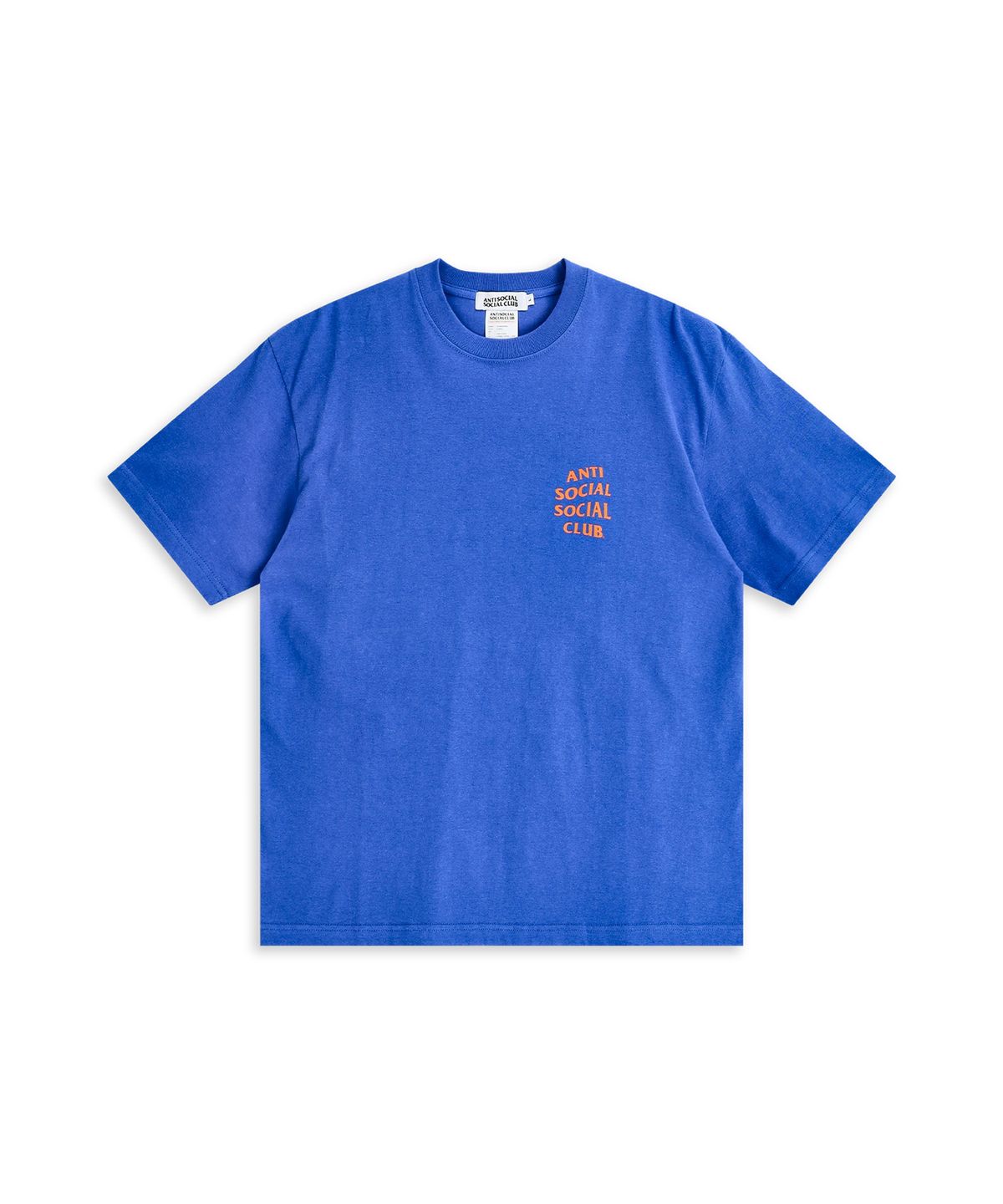안티 소셜 소셜 클럽(ANTI SOCIAL SOCIAL CLUB) ANTI SOCIAL SOCIAL CLUB OG LOGO T-SHIRTS BLUE