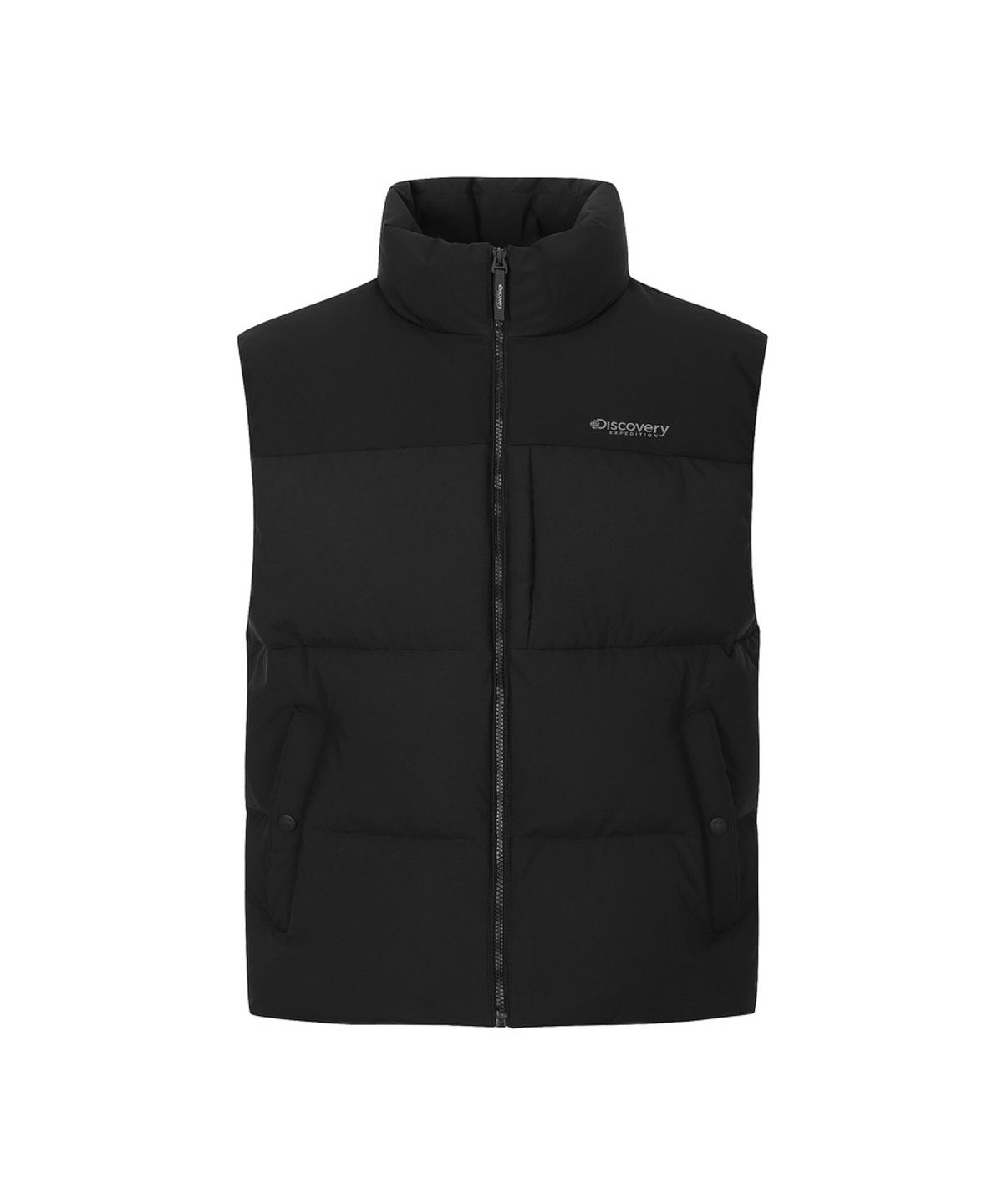 디스커버리 익스페디션(DISCOVERY EXPEDITION) 유니 반슬리 다운 패딩베스트 (BLACK)