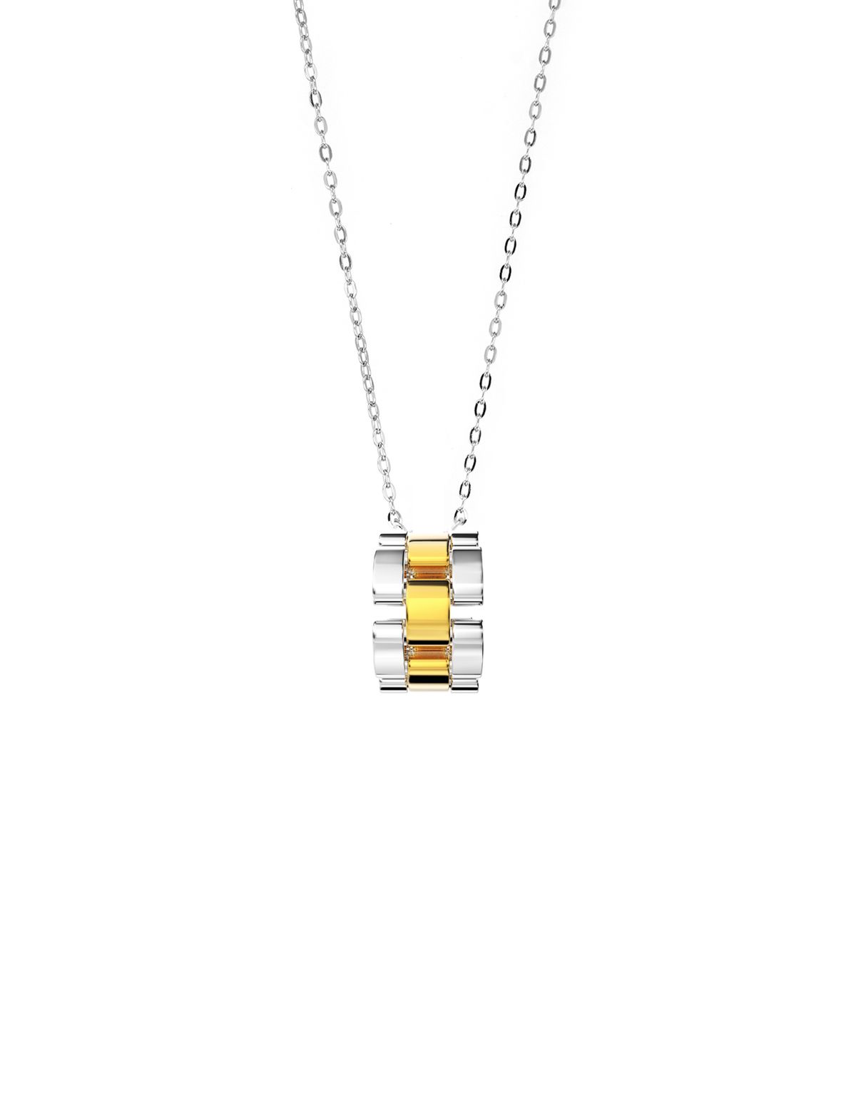아이스볼(ICEBALL) Triple link necklace (WG.G)