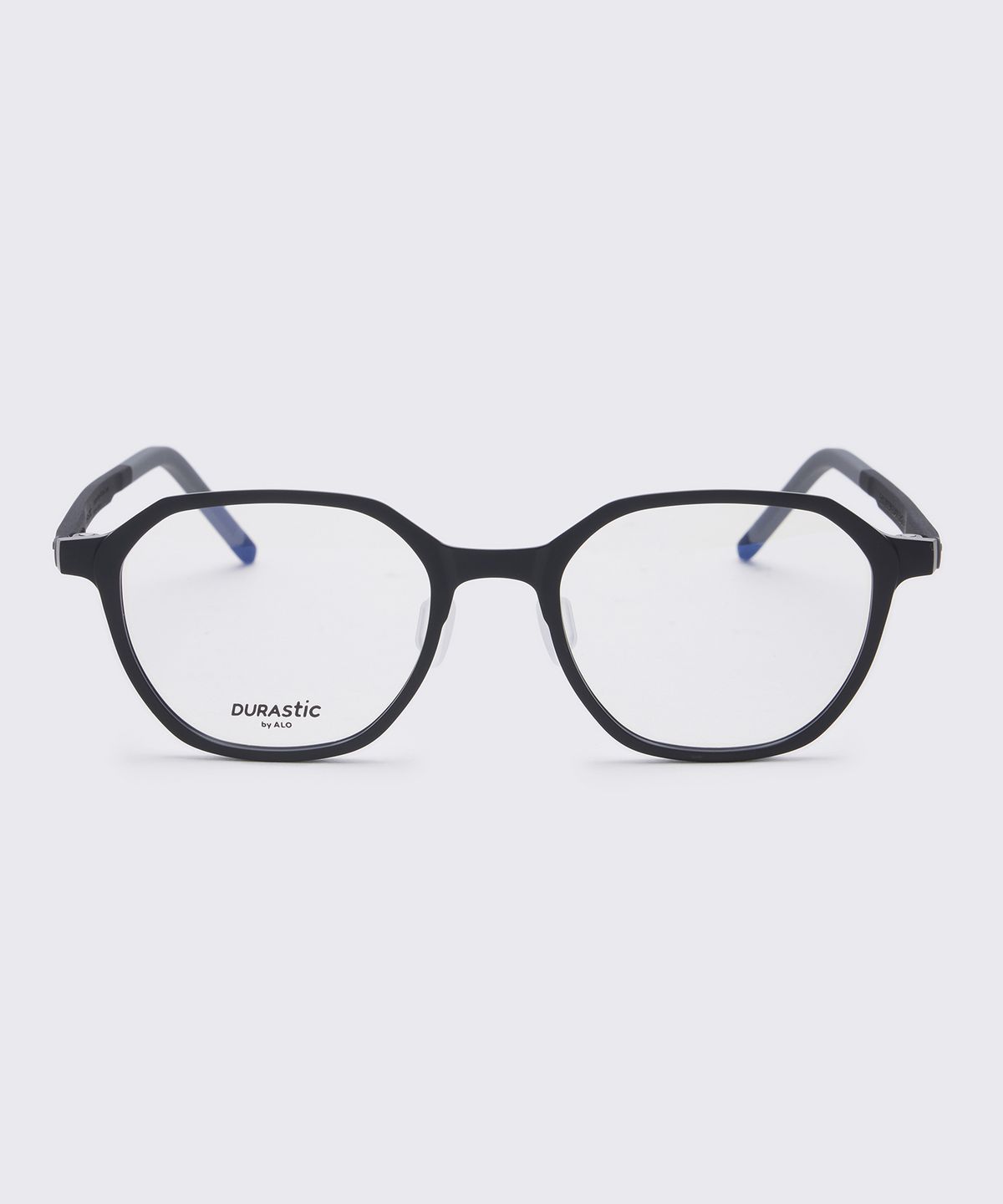 알로아이웨어(ALO EYEWEAR) [DURASTIC] DRG5601 0909M 스퀘어 판토 실리콘 안경테 블랙 블루라이트 렌즈 선택